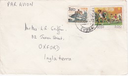 PORTUGAL AIRMAIL COVER - ÉVORA To ENGLAND - Lettres & Documents