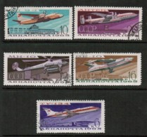 RUSSIA  Scott # C 104-8 VF USED (Stamp Scan # 419) - Usati