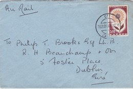 PORTUGAL AIRMAIL COVER - CASCAIS To IRELAND - Lettres & Documents