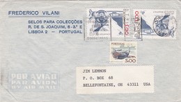 PORTUGAL AIRMAIL COVER -   LISBOA  To U.S.A. - Lettres & Documents