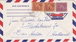 PORTUGAL AIRMAIL COVER -   AÇORES - HORTA   To HOLAND - NETHERLAND - Lettres & Documents