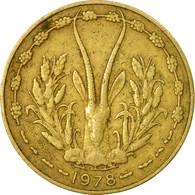 Monnaie, West African States, 10 Francs, 1978, Paris, TB+ - Ivory Coast