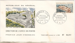 Enveloppe Premier Jour  Postes Et Télécommunications  24 Avril 1965  DAKAR- République Du  Sénégal - Post