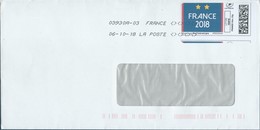 Affranchissement MonTimbrenLigne Lettre Verte Max 20g Illustré ** France 2018 - 2018 – Russie