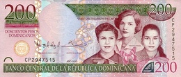 DOMINICAN REPUBLIC 200 PESOS DOMINICANOS 2013 P-185a UNC RARE! [DO714a] - Dominicaanse Republiek