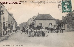 BRULON ETABLISSEMENT L. CRISSON ET RUE CONSTANT CORDIER 72 SARTHE - Brulon