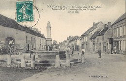 DIXMONT LA GRANDE RUE ET LA FONTAINE 89 - Dixmont