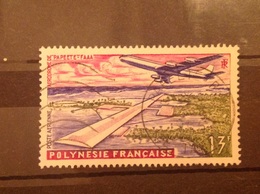 French Polynesia 1960 Air Inauguration Of Papeete Airport Used SG 19 Yv PA5 - Usados