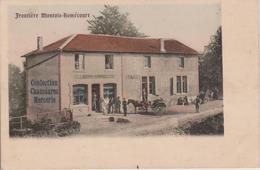 54 - HOMECOURT - MONTOIS - FRONTIERE - MAGASIN DE CHAUSSURES ANNOVAZZI - CARTE RARE - Homecourt