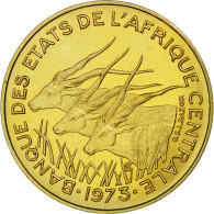 Monnaie, États De L'Afrique Centrale, 5 Francs, 1973, Paris, ESSAI, FDC - Camerun