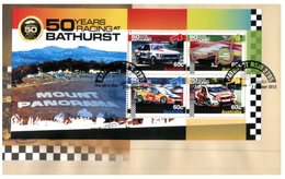 (642) Australia FDC Cover - 2012 - Bathurst 50 Years Racing (mini-sheet) - Omslagen Van Eerste Dagen (FDC)