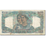 France, 1000 Francs Minerve Et Hercule 1945, 1950-04-20 Fay 41.32 Km 130b - 1 000 F 1945-1950 ''Minerve Et Hercule''