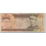 Billet, Dominican Republic, 20 Pesos Oro, 2002, KM:169b, B+ - Dominicaanse Republiek