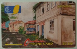 GRENADA - GRE-5C - GPT - 5CRGC- $40 - Street Scene Gouvyave - Used - Grenada (Granada)