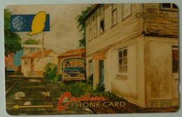 GRENADA - GRE-6C - GPT - 6CGRC- $40 - Street Scene Gouvyave - Used - Grenada