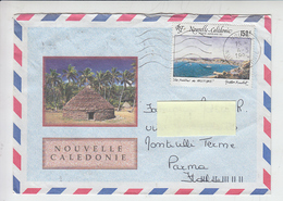 NOUVELLE CALEDONIE 1994 - Roullet - Lettre Pour L'Italie - Covers & Documents