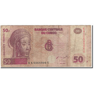 Delcampe - Billet, Congo Democratic Republic, 50 Francs, 2000-01-04, KM:91a, B - Democratic Republic Of The Congo & Zaire