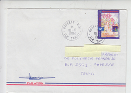 POLYNESIE FR.1994 - Hong Kong - Tableau - Lettres & Documents