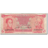 Billet, Venezuela, 5 Bolivares, 1989-09-21, KM:70b, TB - Venezuela