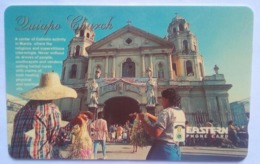 Philippines 150 Units 128PETB Eastern Telecoms 150 Quiapo Church - Filipinas