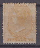 MALTA 1863 -1879 Queen Victoria - Watermark 1 Mint No Gum - Malta