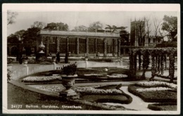 Ref 1231 - 1915 Postcard Belton Gardens Grantham Lincolnshire - Other & Unclassified