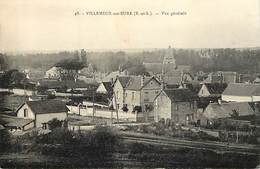 - Eure Et Loir -ref-A191- Villemeux Sur Eure - Vue Generale - Passage A Niveau - Ligne De Chemin De Fer - Halte Gare - - Villemeux-sur-Eure