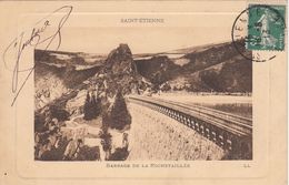 Cp , 42 , SAINT-ÉTIENNE , Barrage De La Rochetaillée - Saint Etienne