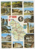 {78602} 52 Haute Marne , Carte Et Multivues ; Andelot , Prauthoy , Joinville , Langres , Montigny Le Roi , Bologne - Cartes Géographiques