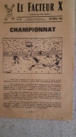 RARE LE FACTEUR X N°93 DE 12/1963 REVUE MENSUELLE DE VARIETES SCIENTIFIQUES EDITIONS DU LEVIER 16 PAGES 24 X 16 CM - Ciencia