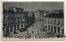 - 19987- Crotone - ( Calabria ) - Portiel Di Piaza Vittorio - Cliché Peu Courant, Autos, écrite, 1914, TTBE, Scans.. - Crotone