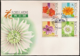 Macau Macao Chine FDC 1993 - Flores E Jardins (2º Grupo) - Flowers And Gardens - MNH/Neuf - FDC