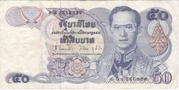 BILLETE DE TAILANDIA DE 50 BAHT DEL AÑO 1985  (BANKNOTE) - Tailandia