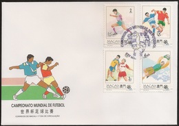 Macau Macao Chine FDC 1994 - Campeonato Mundial De Futebol - Football World Cup - U.S.A. - MNH/Neuf - FDC
