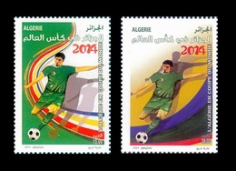 Algérie Algeria Soccer World Cup Coupe Monde Football Brasil Brazil Bresil 2014 MNH - 2014 – Brasile