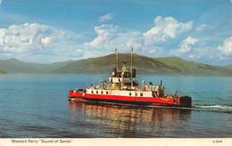 07534 "WESTERN FERRY SOUND OF SANDA" CART. ORIG. SPED. '79 - Ferries