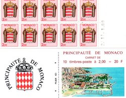 Monaco > Carnets N°2 - Postzegelboekjes