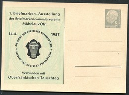 Bund PP7 D2/005 KORBMUSEUM MICHELAU 1957  NGK 10,00€ - Privatpostkarten - Ungebraucht