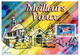 FRANCE - Carte Maximum - 3,00F Meilleurs Voeux - Premier Jour - PARIS - 1997 - 1990-1999