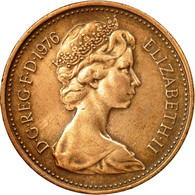 Monnaie, Grande-Bretagne, Elizabeth II, New Penny, 1976, TTB, Bronze, KM:915 - 1 Penny & 1 New Penny