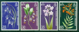 New Hebrides (Br) 1973 Flowers, Orchids MUH - Nuevos