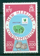 New Hebrides (Br) 1978 Island Maps 200 Fr MUH - Nuevos