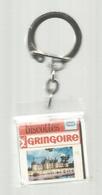 Porte Clefs, Clés, Boite De Biscottes GRINGOIRE , 2 Scans ,  Frais Fr 1.95 E - Portachiavi