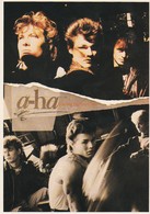 Rare Ancienne  Cp  Pop Culture Années 80 A-HA - Objets Dérivés