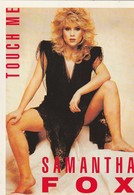 Rare Ancienne  Cp  Pop Culture Années 80  Samantha Fox - Varia