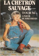 Rare Ancienne  Cp  Pop Culture Années 80  Renaud La Chetron Sauvage Tour 86 - Objetos Derivados