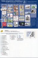 Philaposte Phil@poste Carte Entier Postal Monde 20g Programme Philatélique 2013 1er Semestre - Non Classés