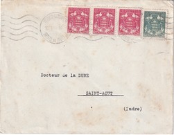 MONACO  1944 LETTRE - Cartas & Documentos