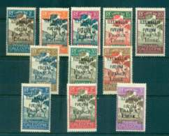 Wallis & Futuna 1943 Postage Dues Opt France Libre Asst To 3f (11/13, No 4c, 60c) MLH Lot49495 - Nuovi