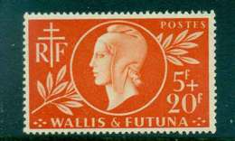 Wallis & Futuna 1944 Red Cross MLH Lot49492 - Nuovi